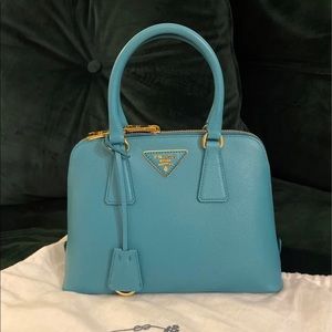 Blue Prada bag for sell! Bought it last summer 2021